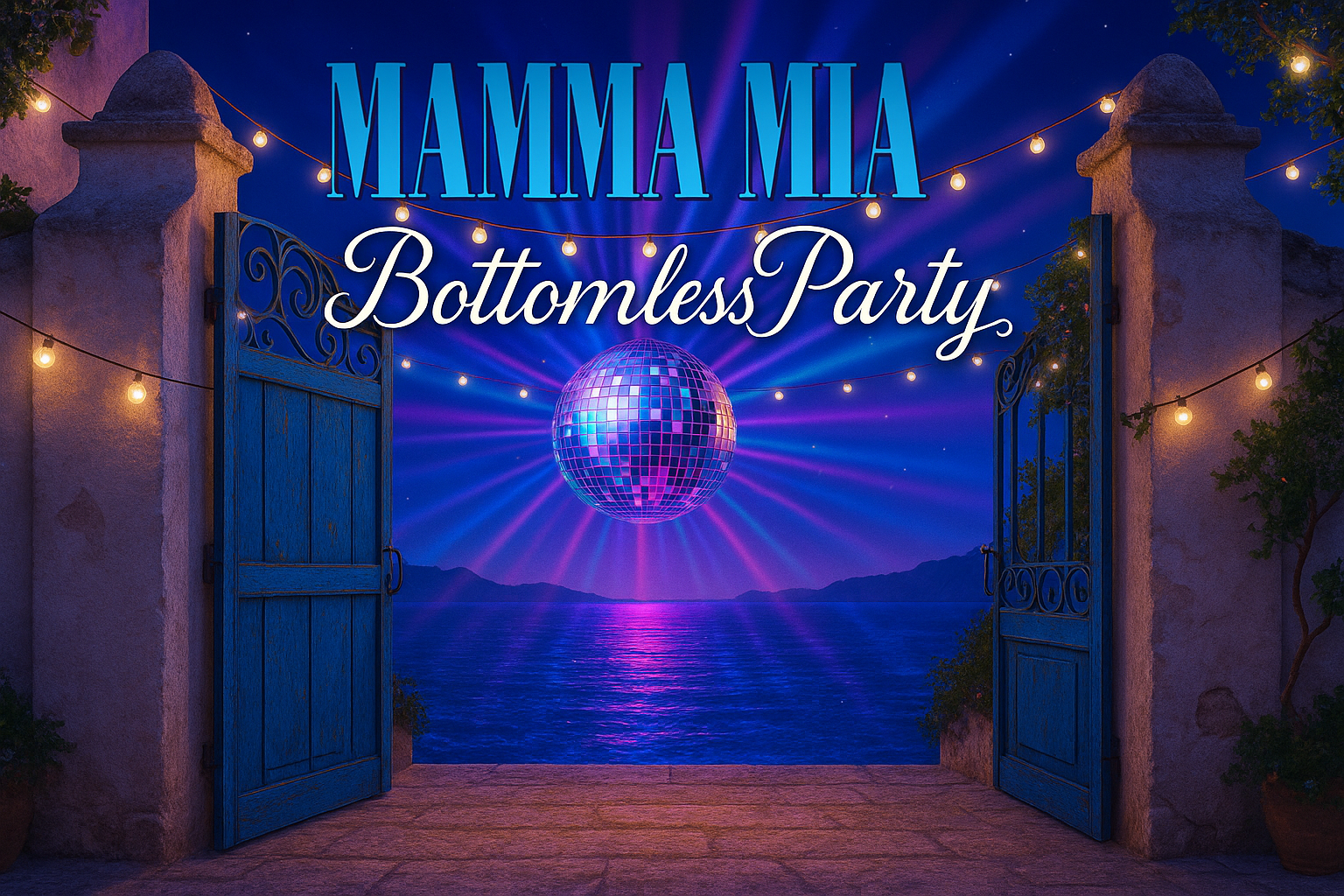 The Mamma Mia Bottomless Party: 31st January - 4PM